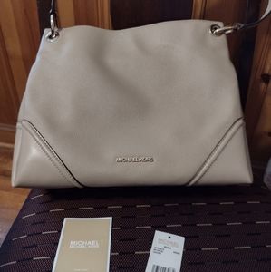 Michael Kors Nicole Handbag - Bisque